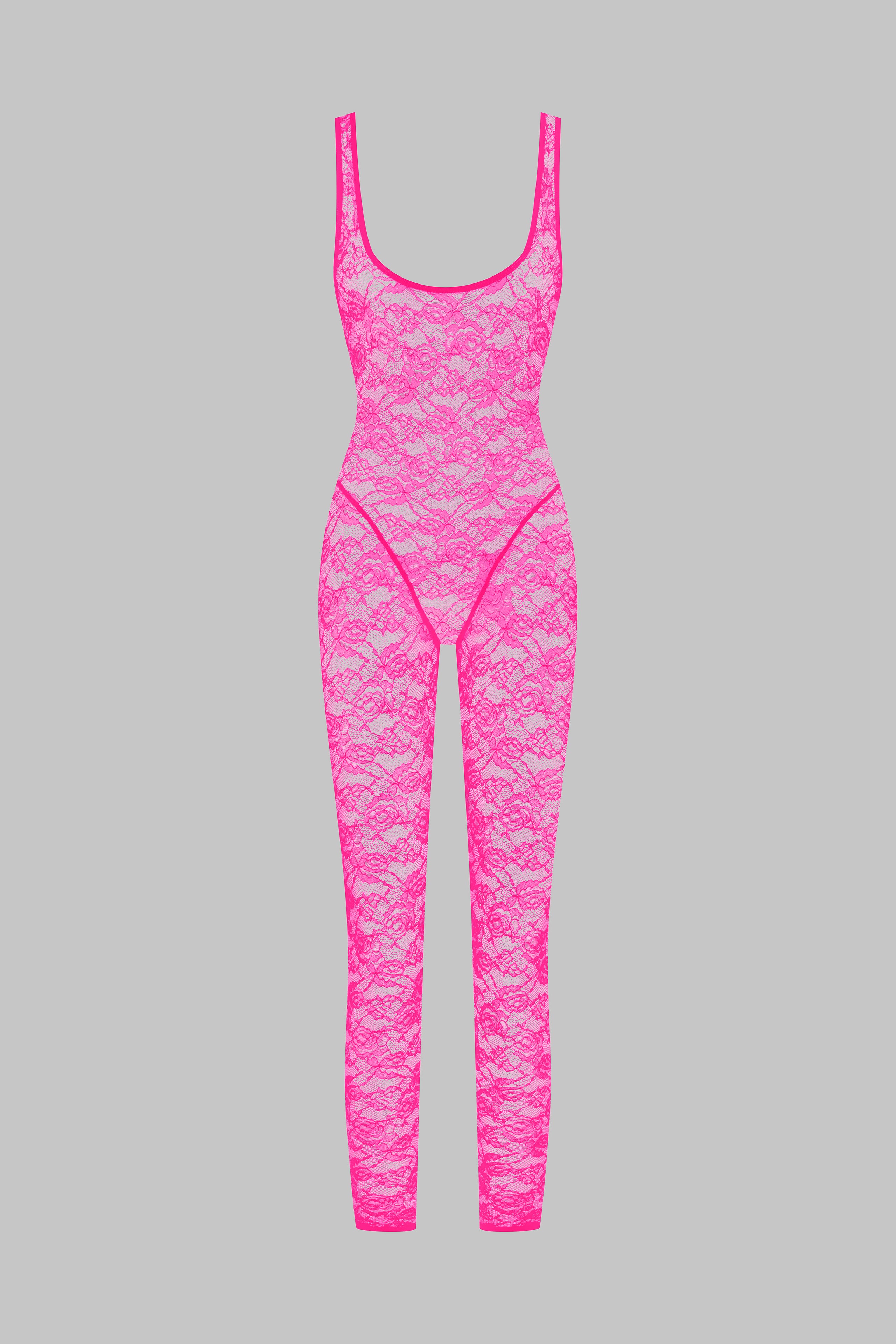 Jumpsuit mit offenem Rücken - Flashback Néon