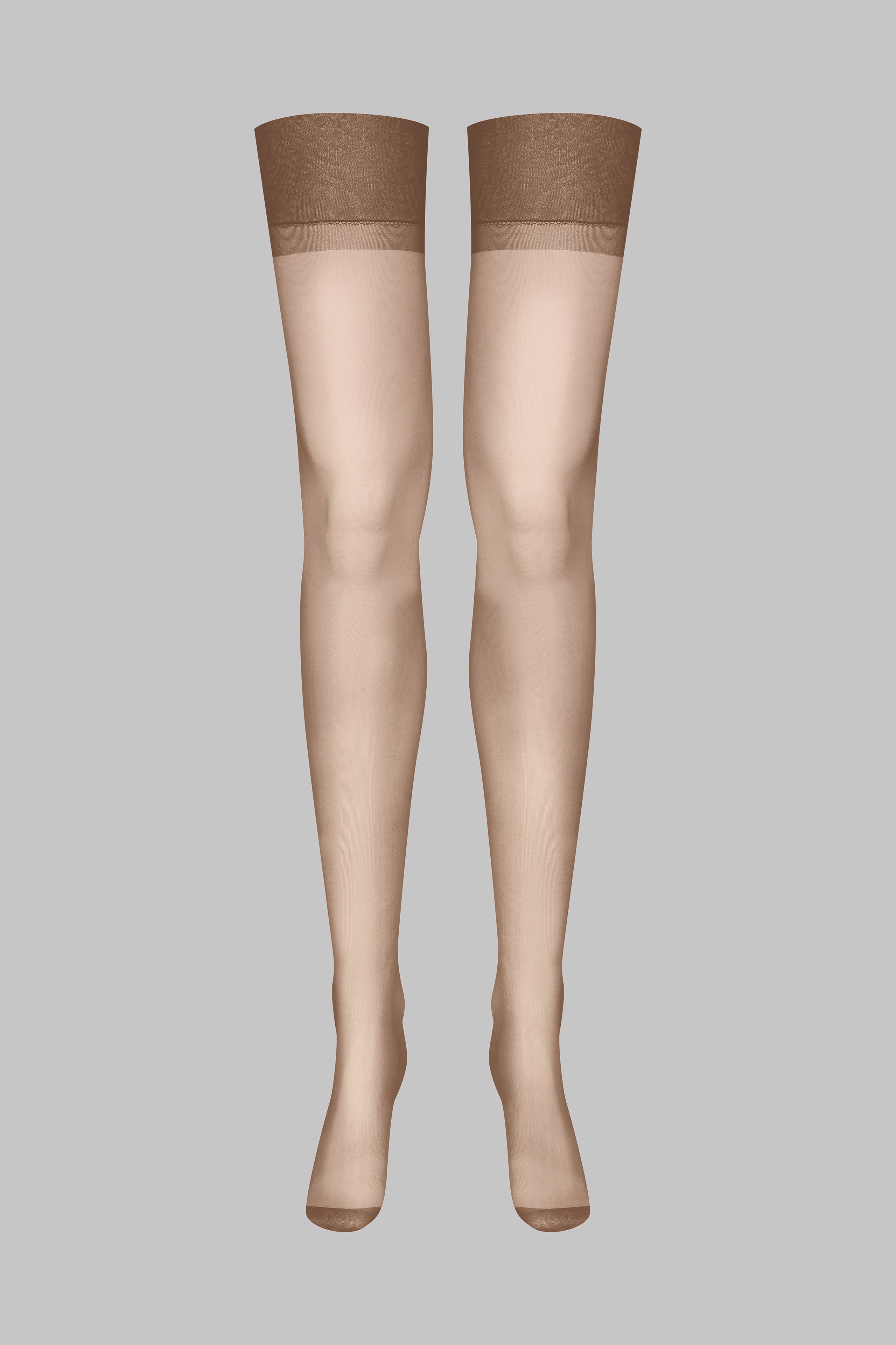 Nylon stockings 15D - Brown - LEGWEAR