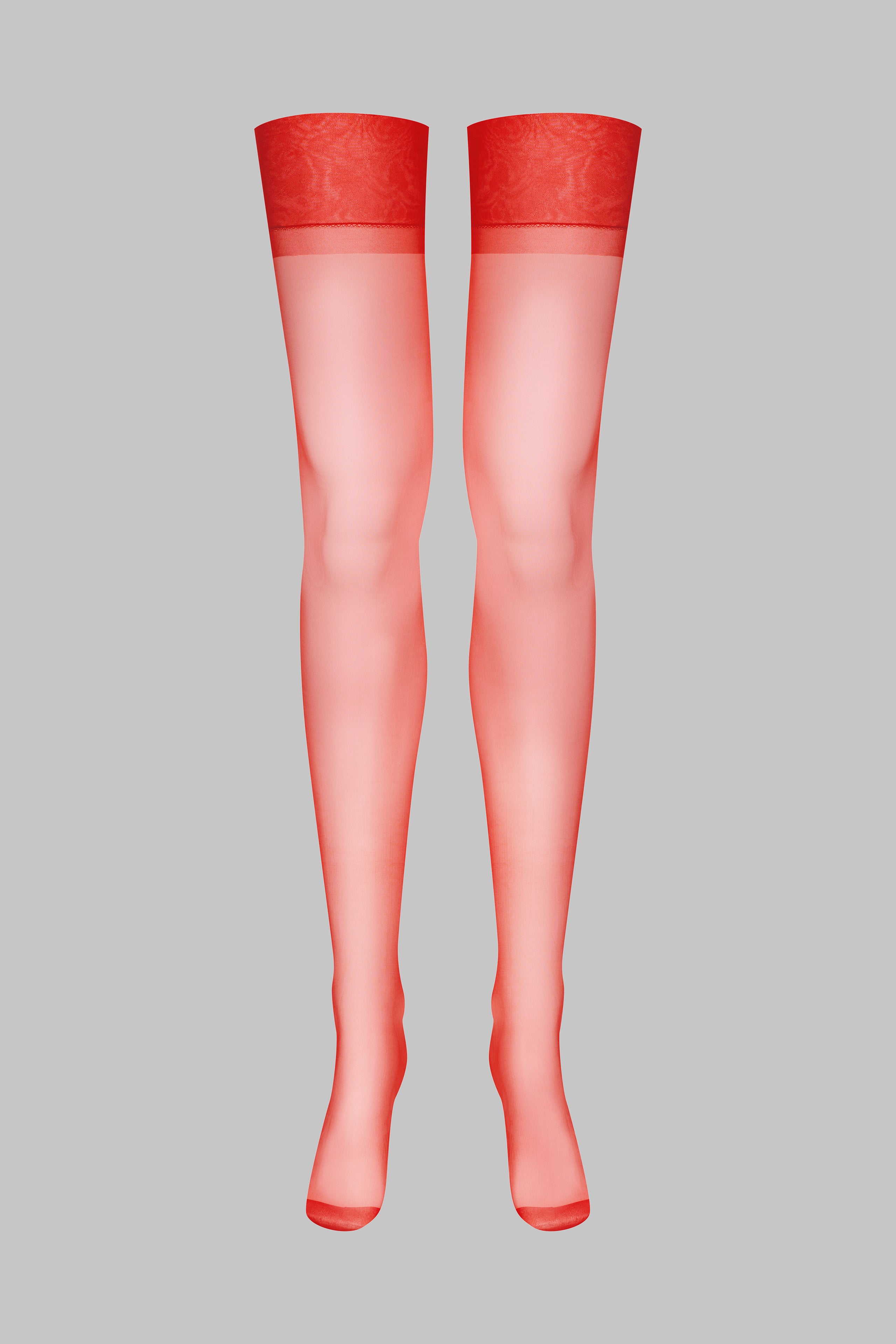 Nylon stockings 15D - Red - LEGWEAR