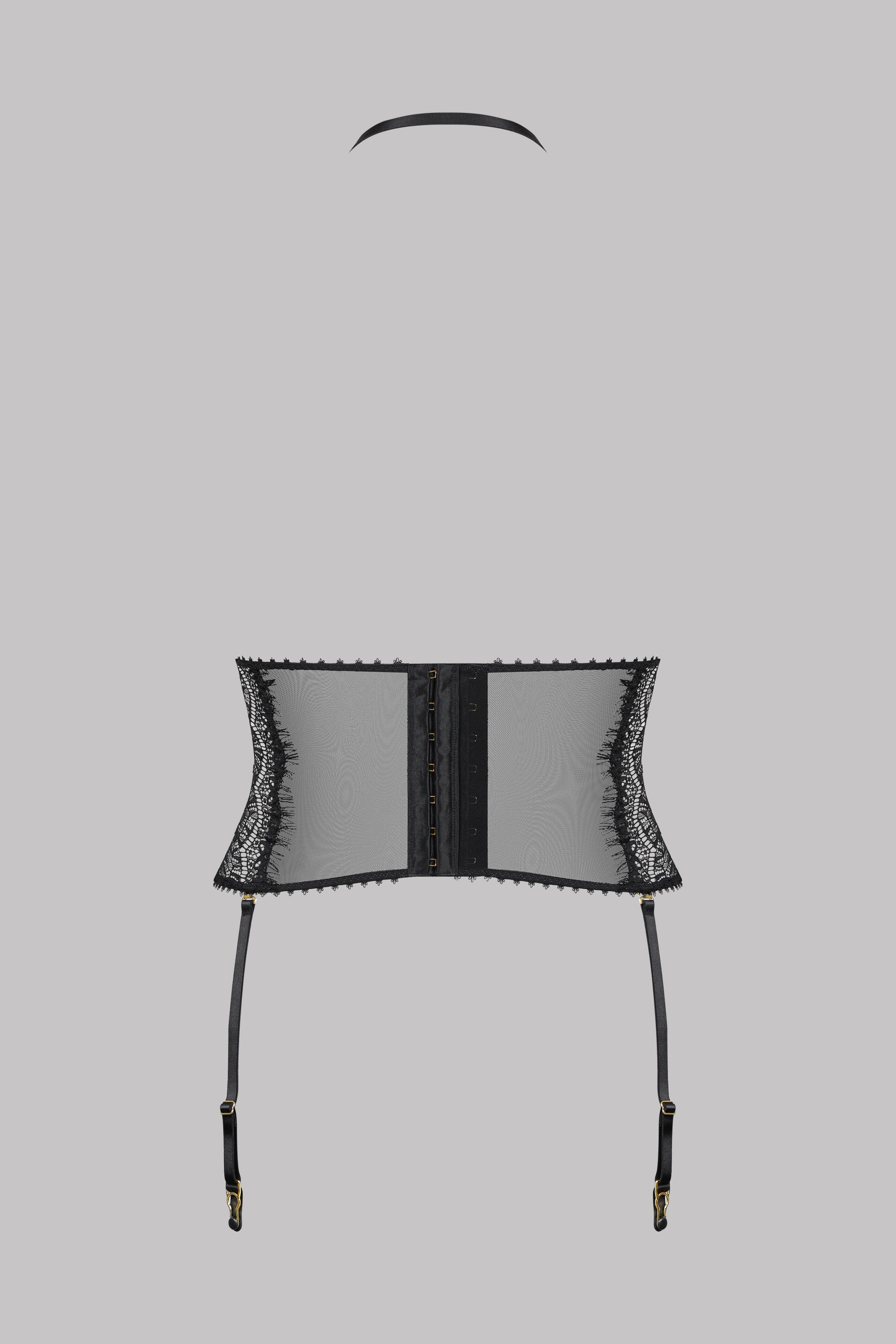 Waist cinched with suspenders - Accroche Cœur