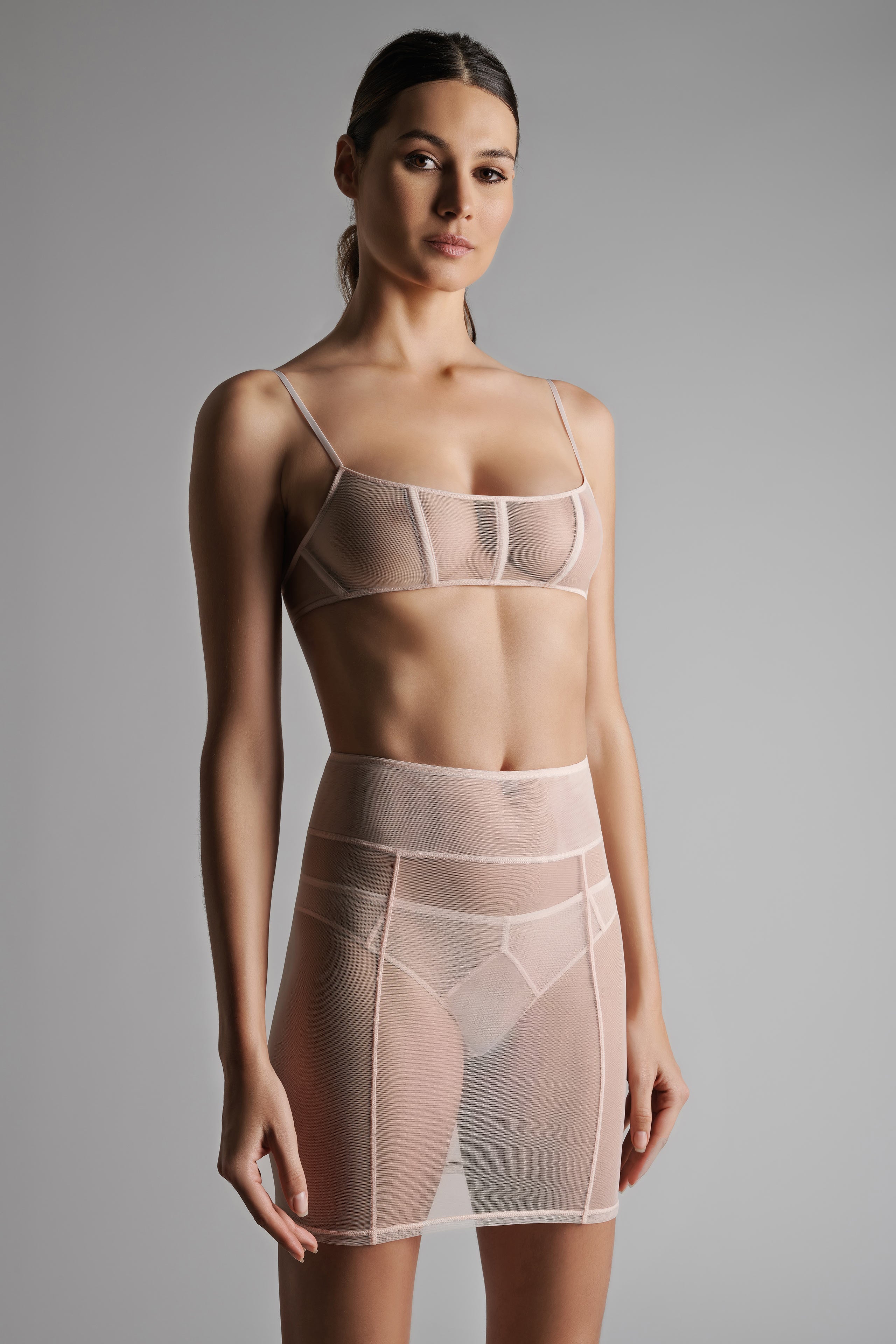 Skirt with Suspenders - L&