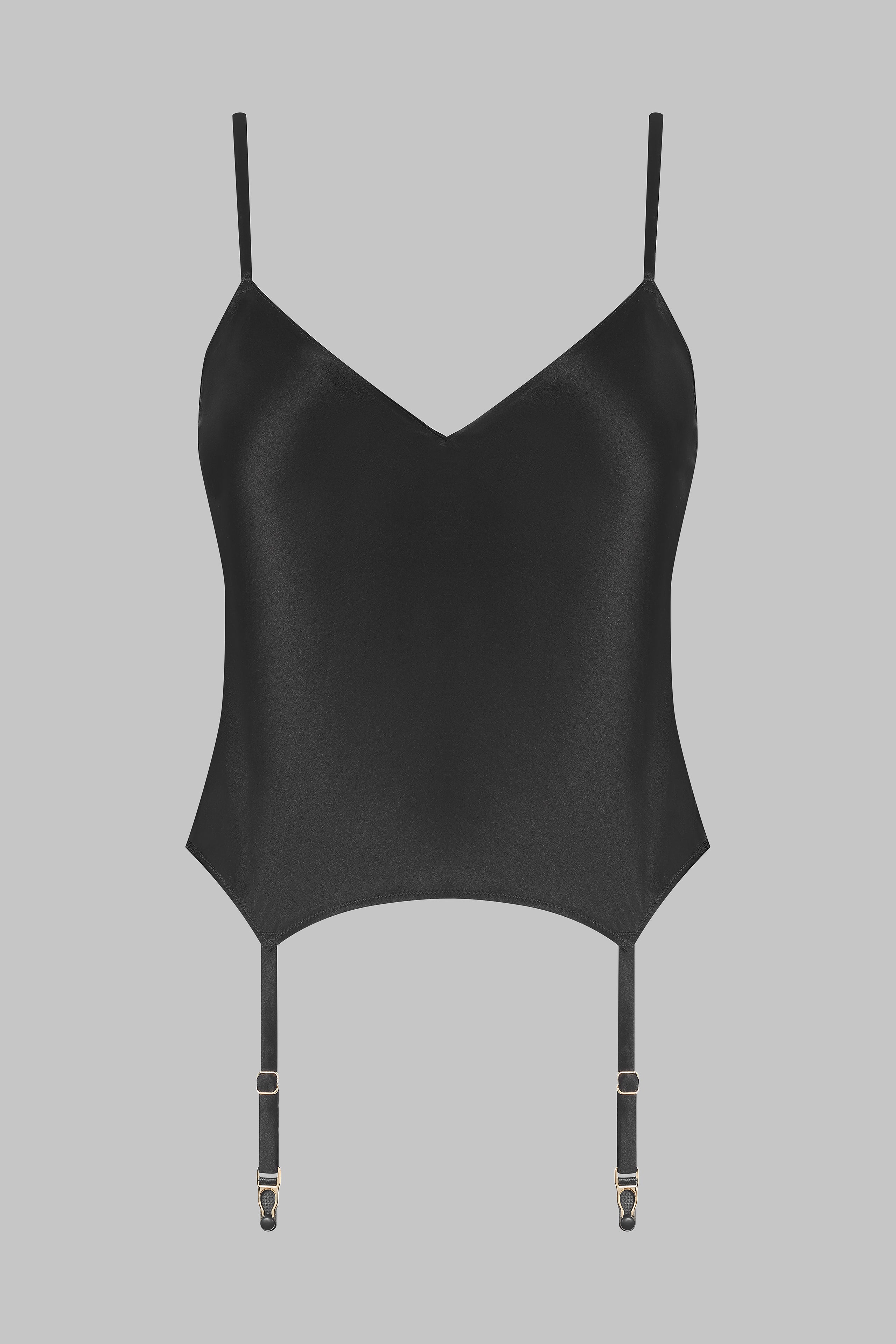 Tanktop mit Strumpfhaltern - Rendez-Vous