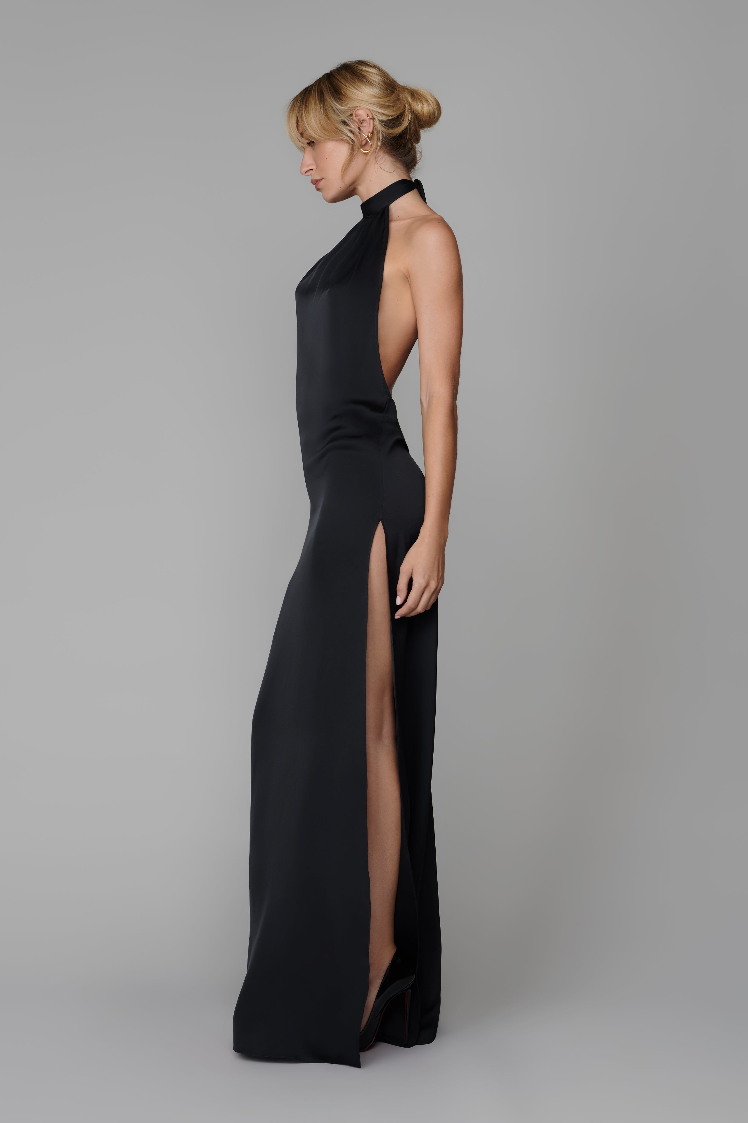 I'm looking for an open back black dress. Here is an example: : r/fashion