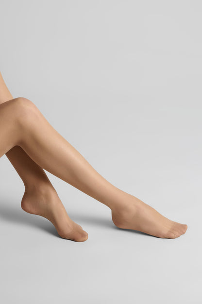 Cut and curled sheer stockings 20D - LEGWEAR