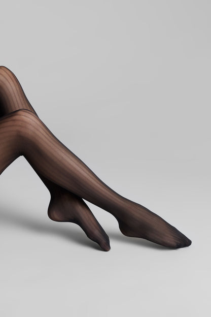 Illusion striped tights 30D - LEGWEAR
