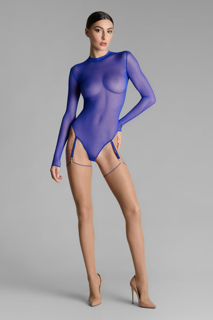 Nahtstrümpfe mit gerolltem Schnitt 20D - Les Coquetteries