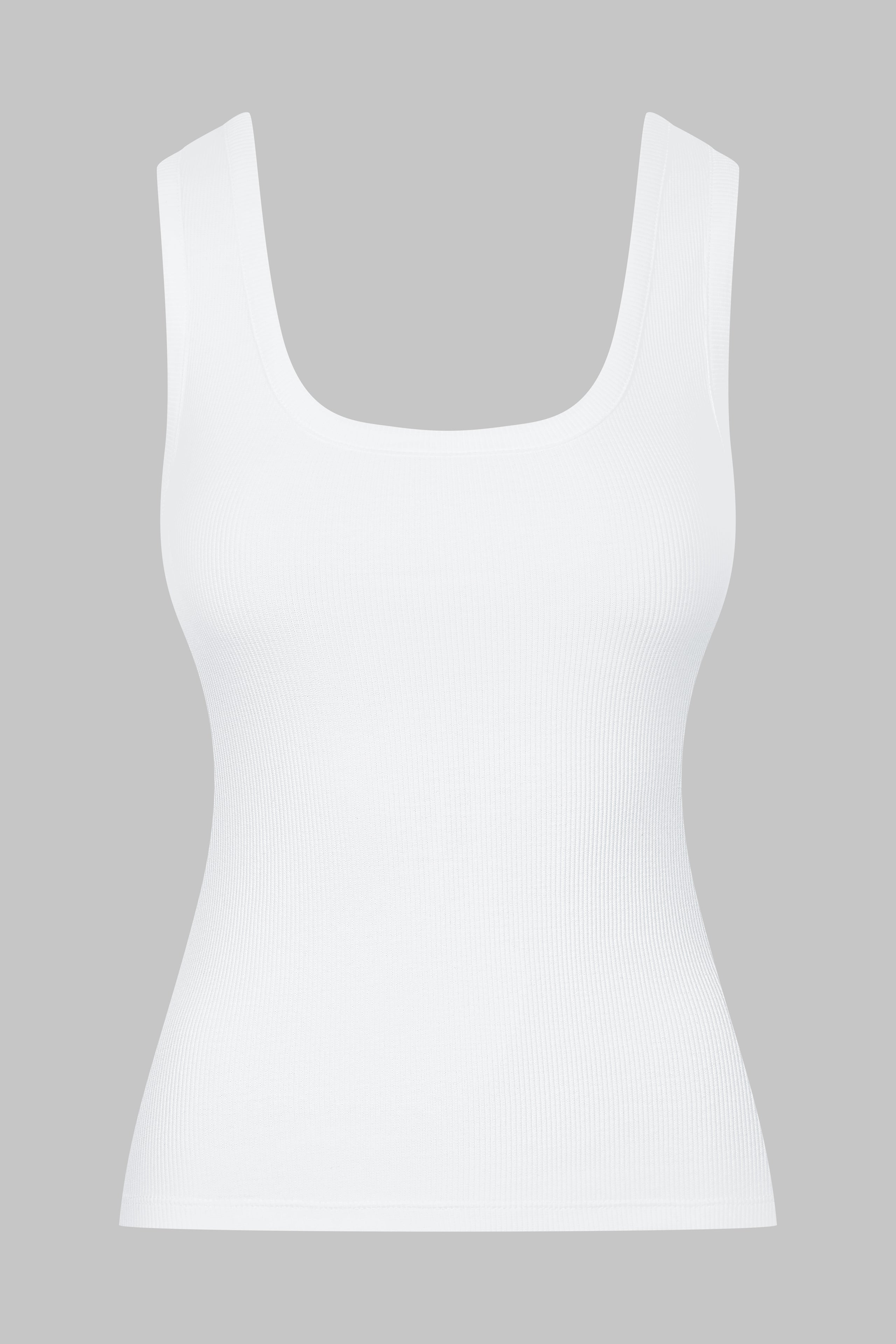 012 - Cotton tank top with gold logo