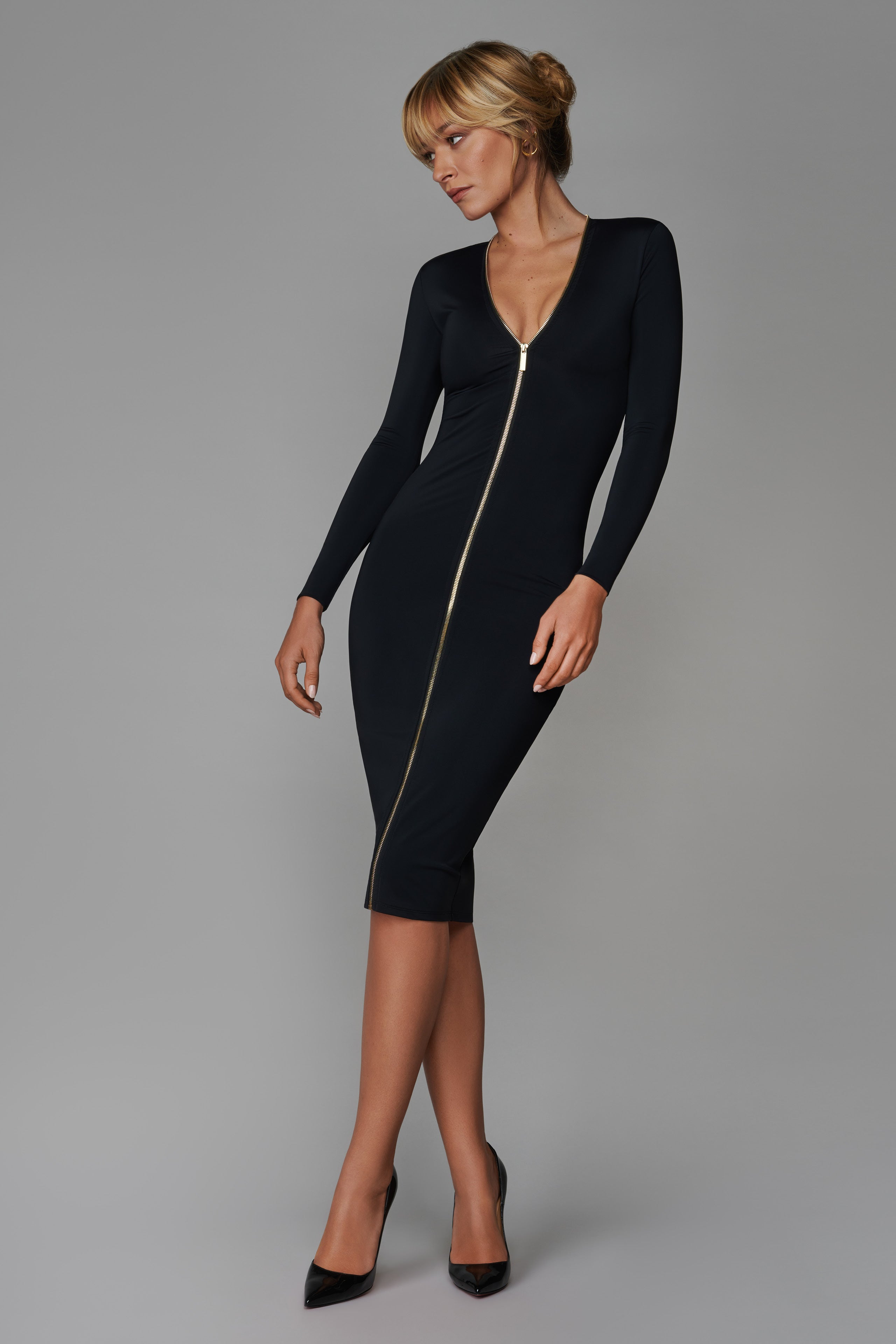 021 Zip-up dress - Le Vestiaire