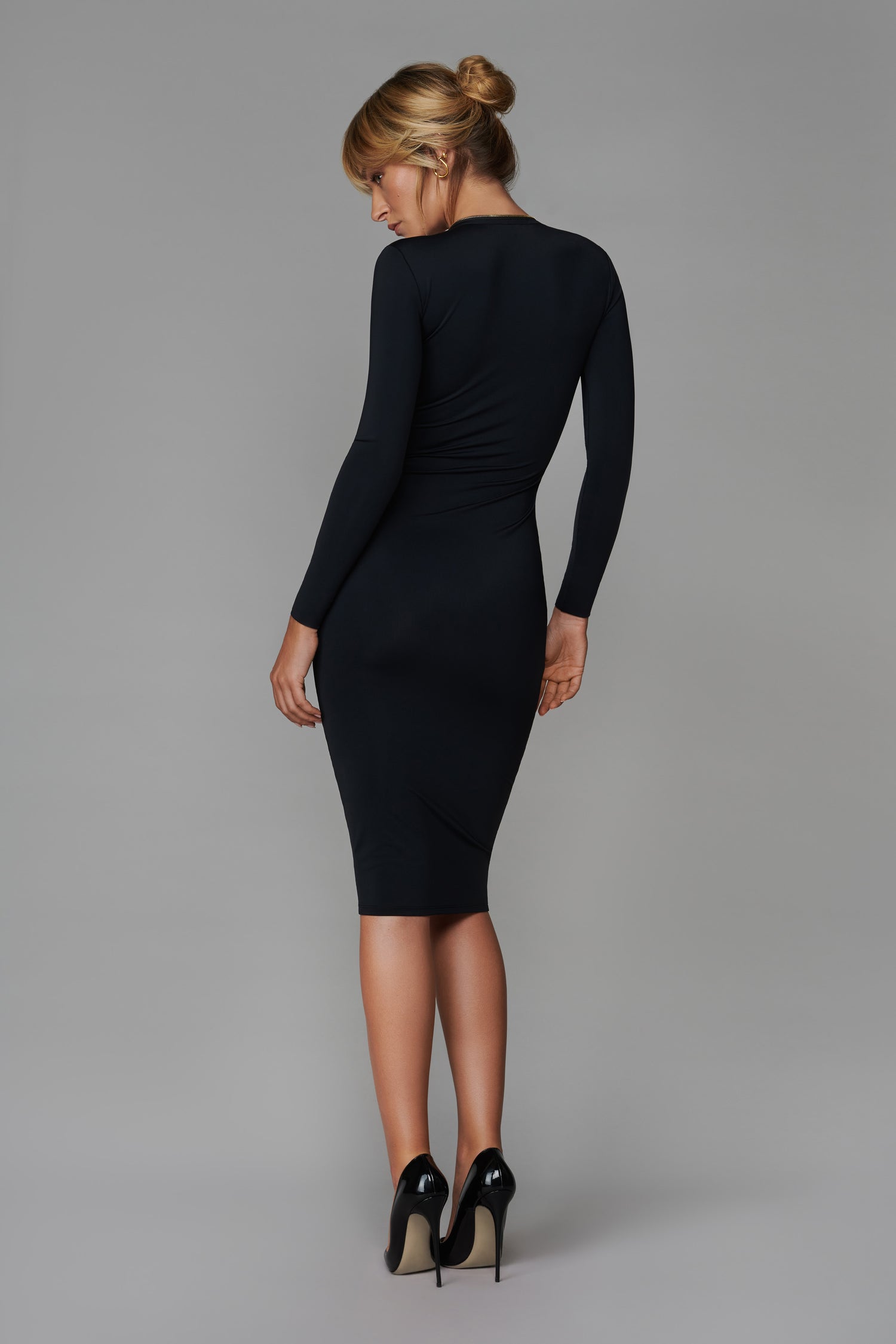 021 Kleid mit Reißverschluss - Le Vestiaire