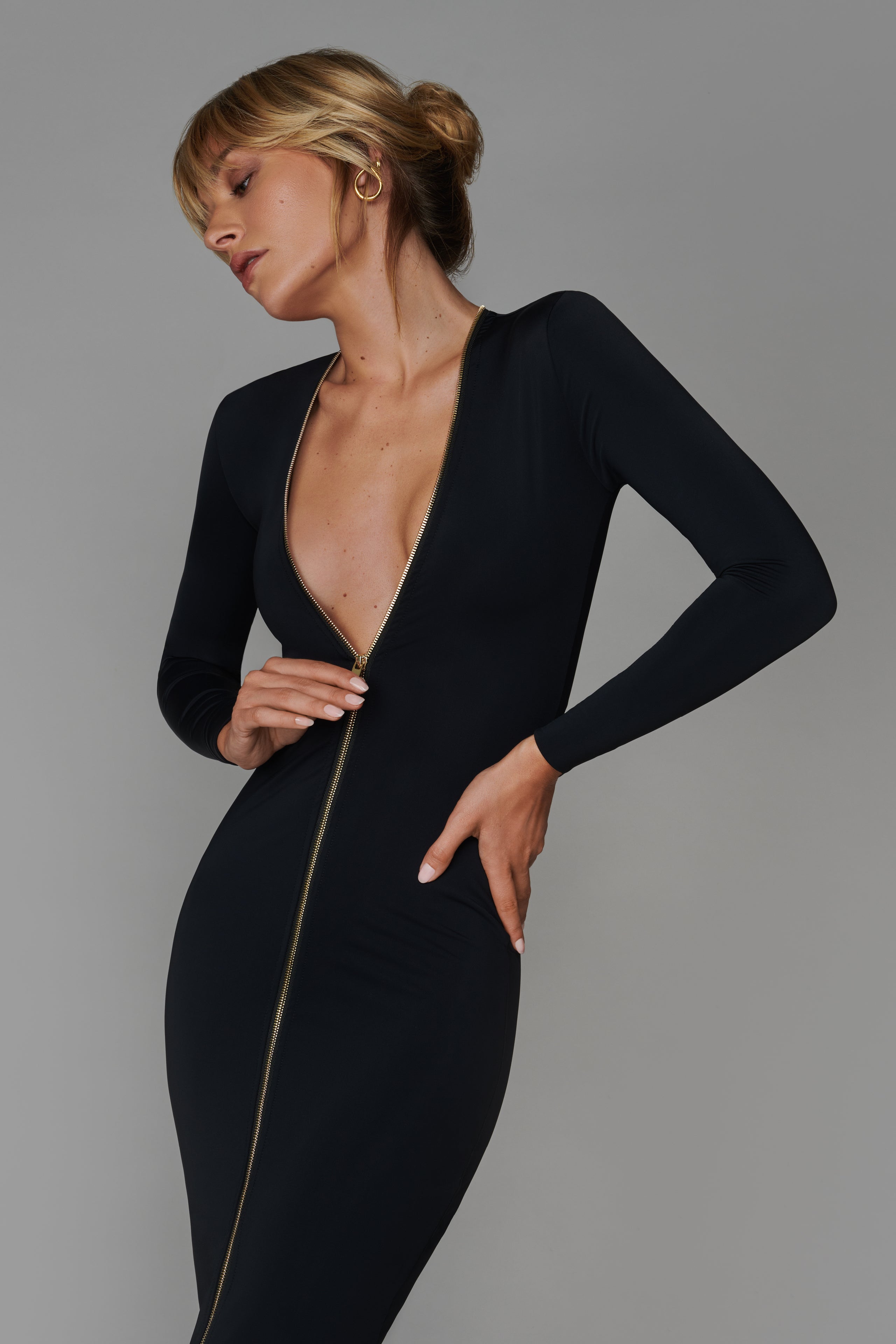 021 Zip-up dress - Le Vestiaire