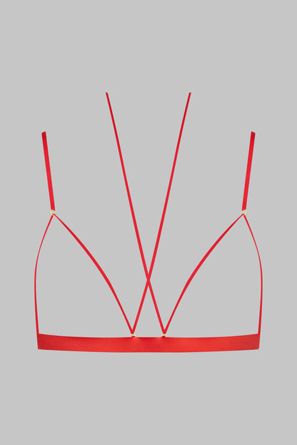 Open triangle bra - French Kiss