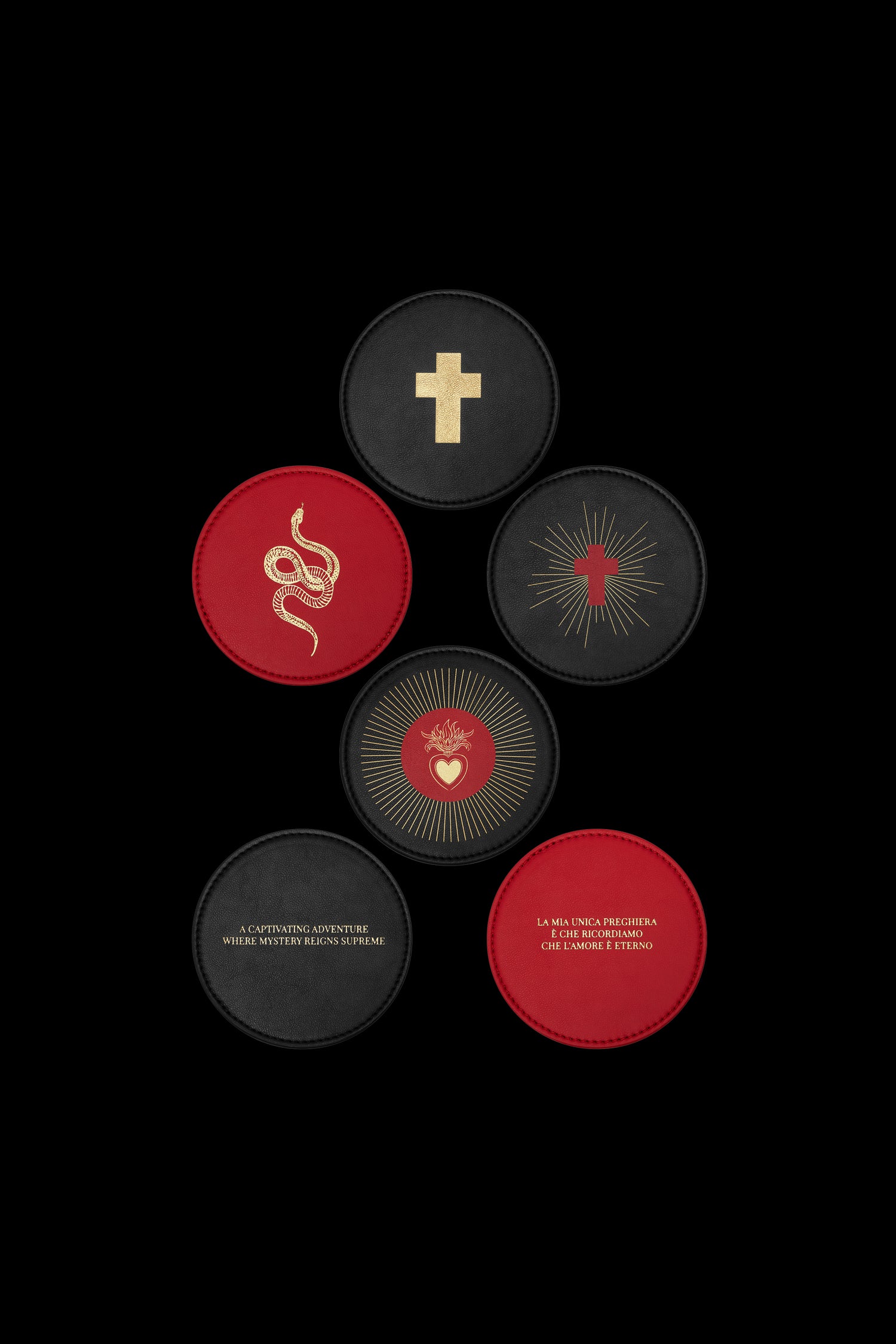 Vino Veritas - Coasters (Set of 6) - Curiosités Désirables ©