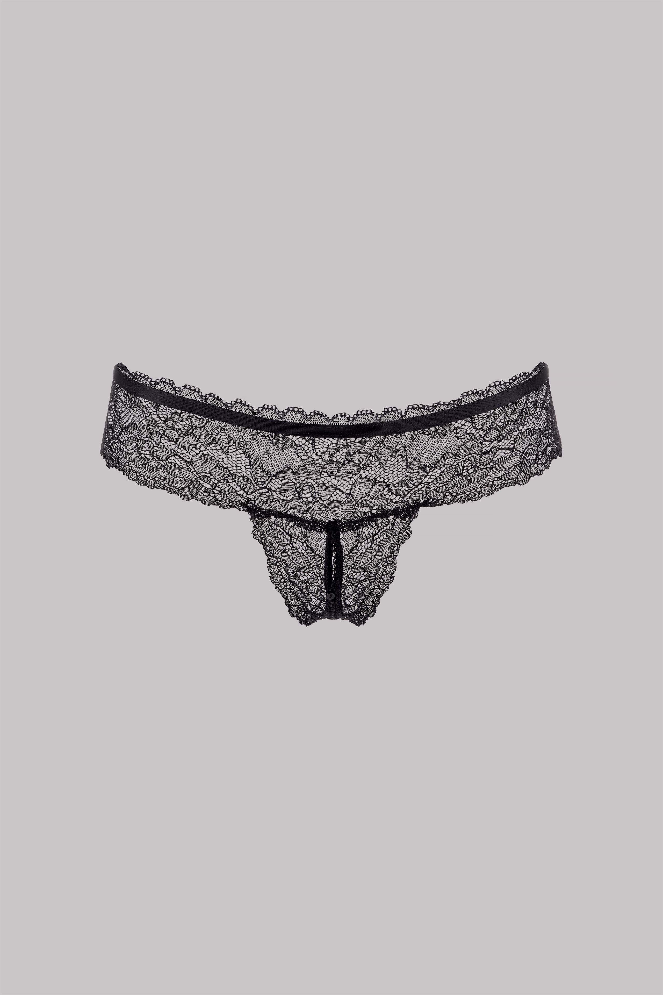 Openable tanga - Le Petit Secret Dentelle