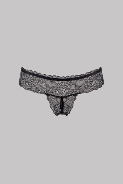 Openable tanga - Le Petit Secret Dentelle