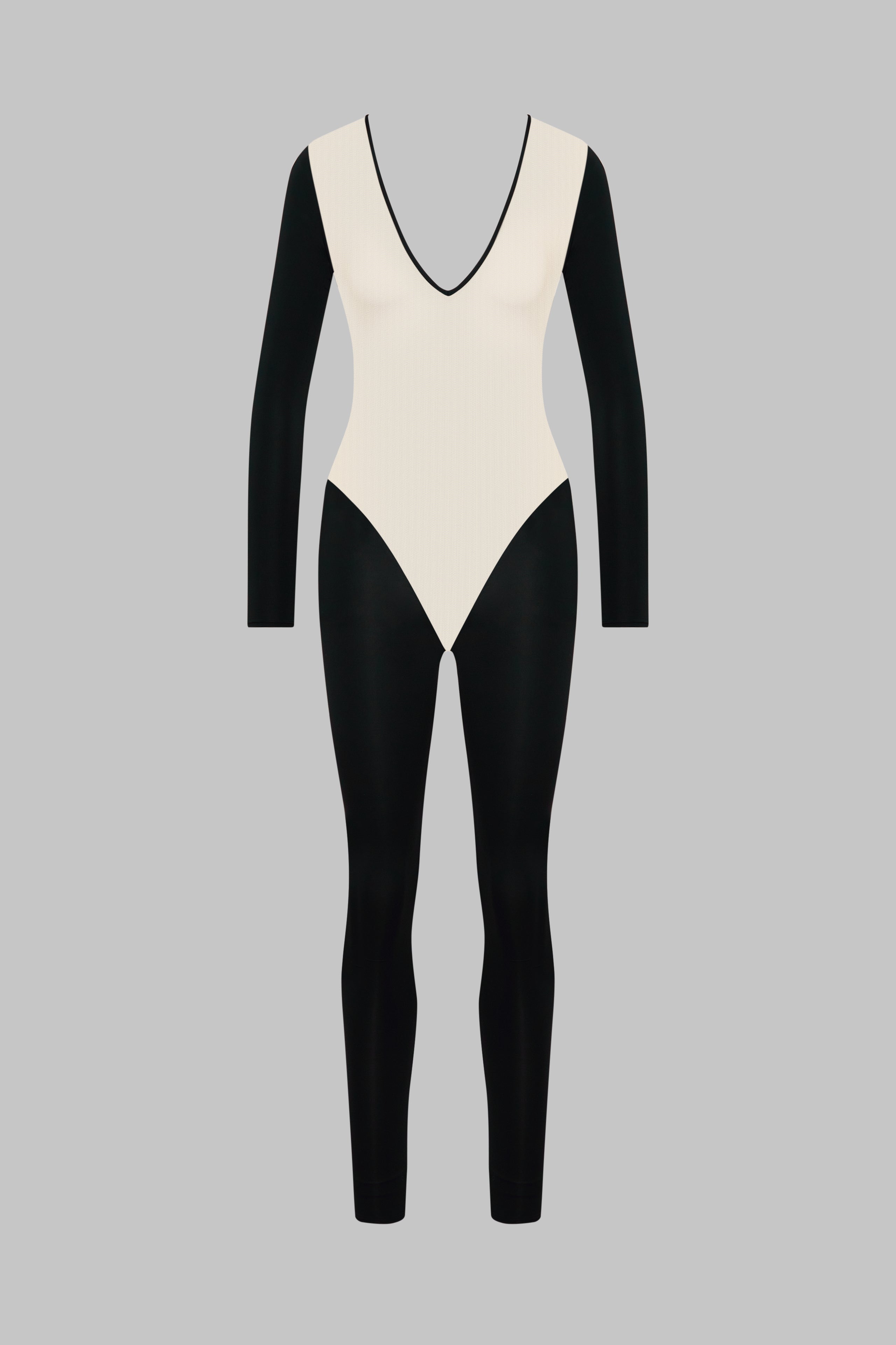 Long Sleeve Backless Jumpsuit - Pure Tentation