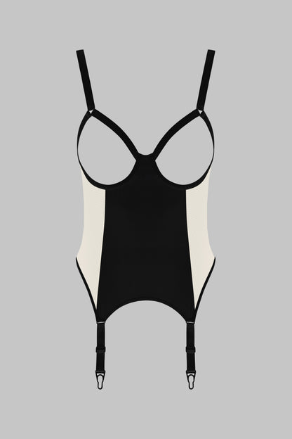 Open Garter Bodysuit - Pure Tentation