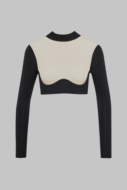 Sheer Long Sleeve Top - Pure Tentation