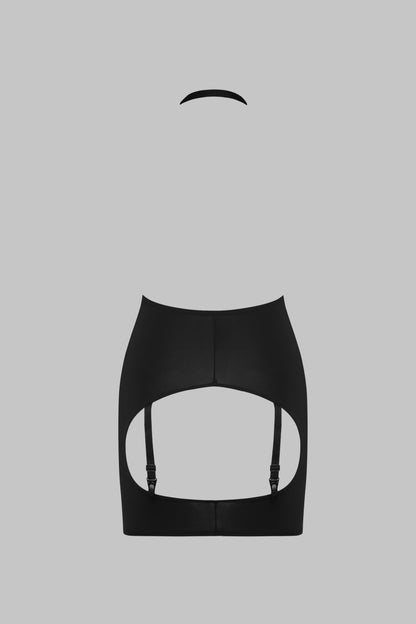 Skirted Harness Bodysuit - Pure Tentation