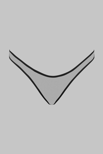 Sheer High-Cut Thong - Pure Tentation