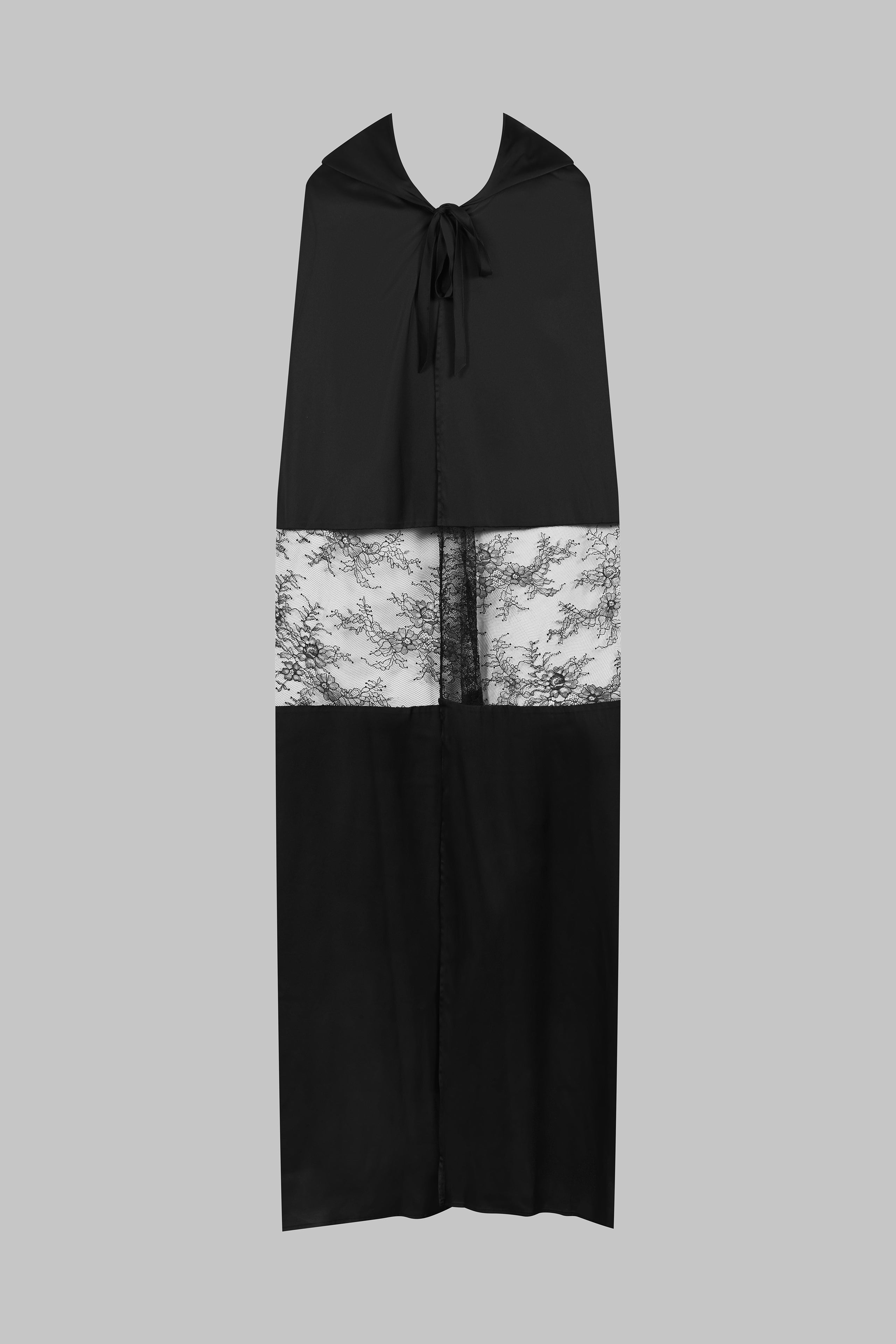 Lace cape with a view 