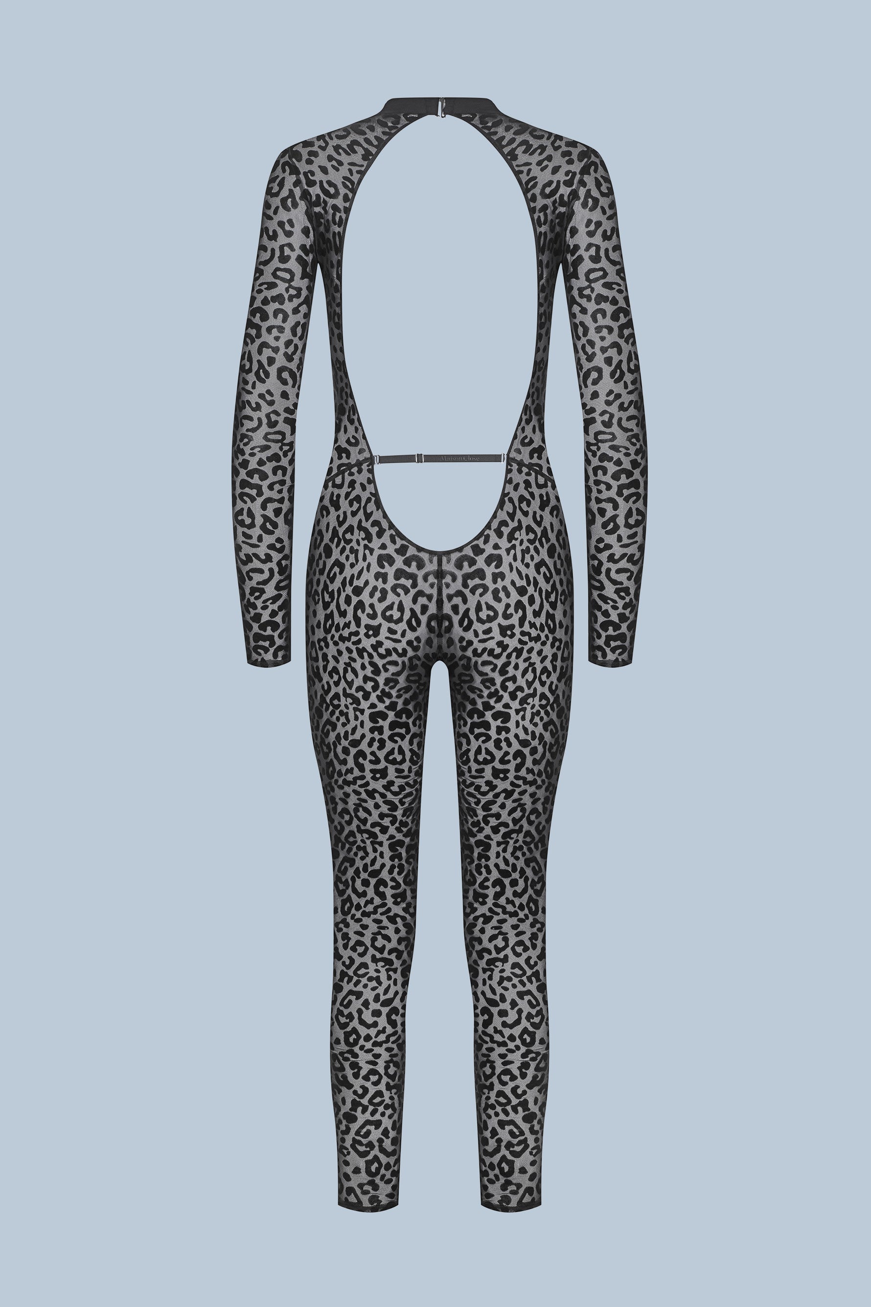 Leopard open back catsuit - 24 Secret Days