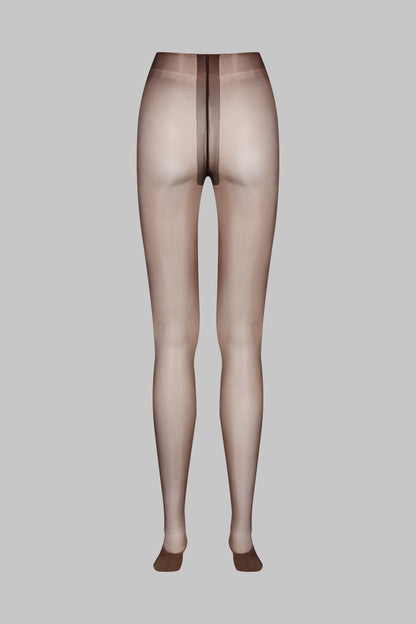 Glossy tights 10D - Brown - LEGWEAR