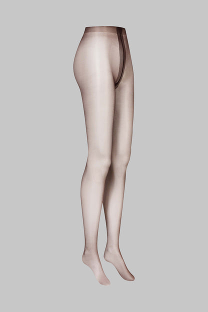 Glossy tights 10D - Brown - LEGWEAR