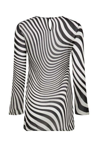 Long sleeves short dress - Fever