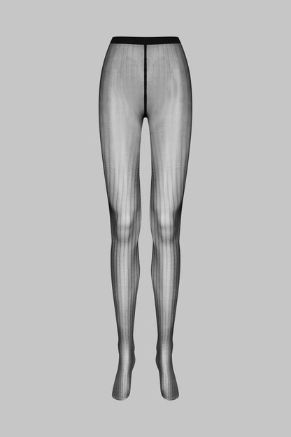 Illusion striped tights 30D - LEGWEAR