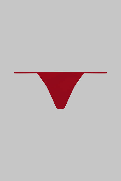 Micro Thong - Red - LES INVISIBLES