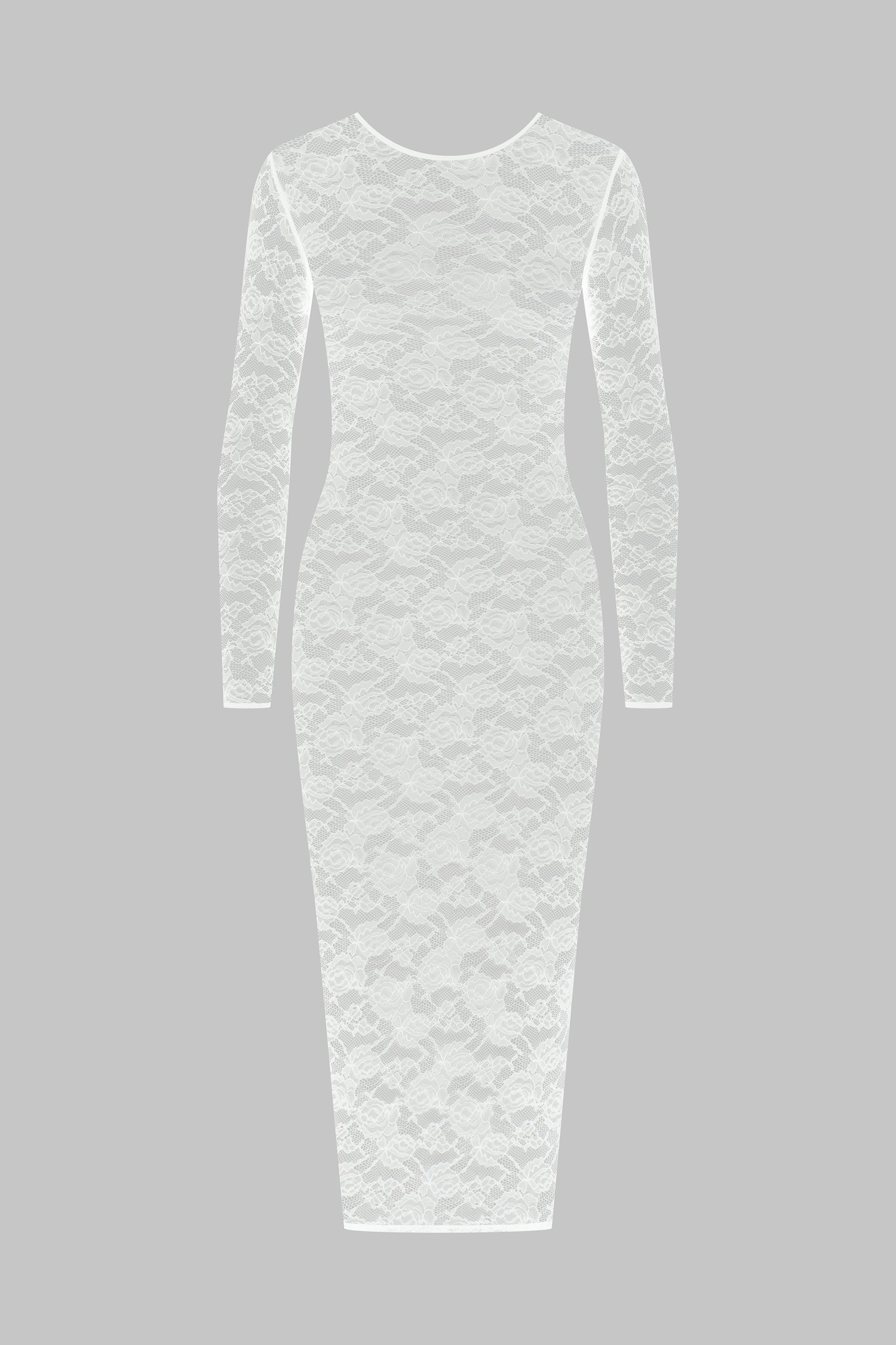 Langärmliges Midikleid - Flashback