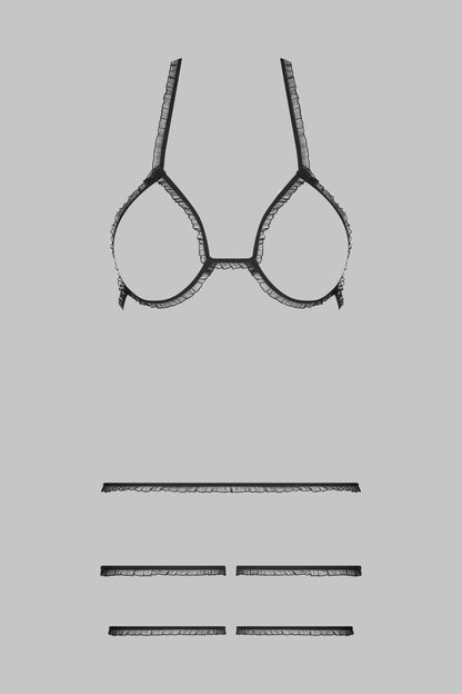 Lingerie Set Trompe L’œil - Black - CORPS