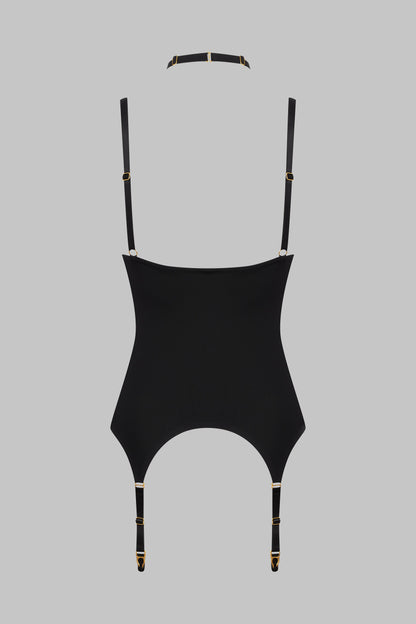 Open Garter Bodysuit - Tapage Nocturne