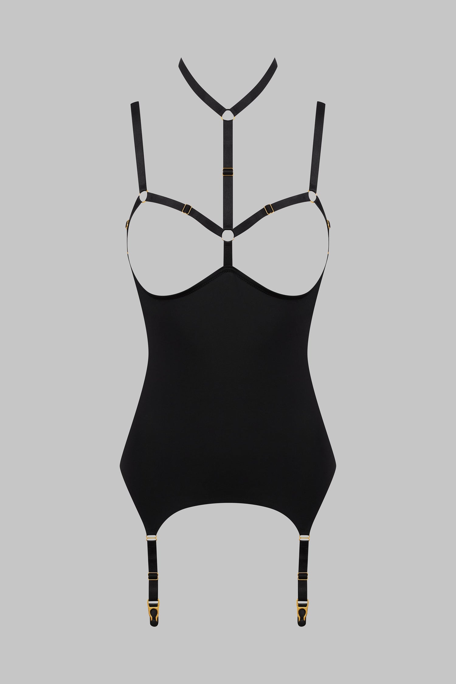 Open Garter Bodysuit - Tapage Nocturne