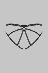 Studded open panty 