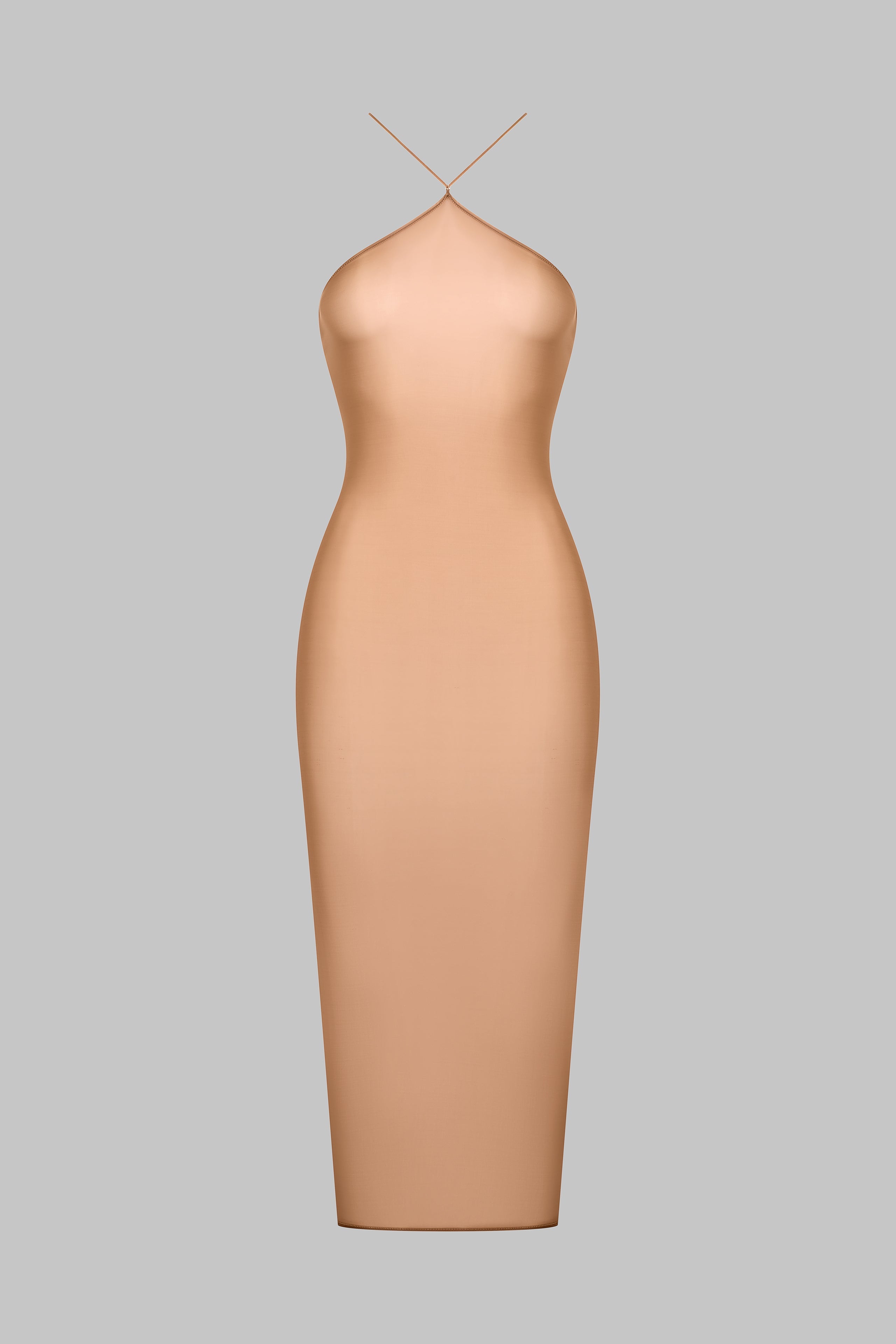 Open back midi dress - French Kiss Light