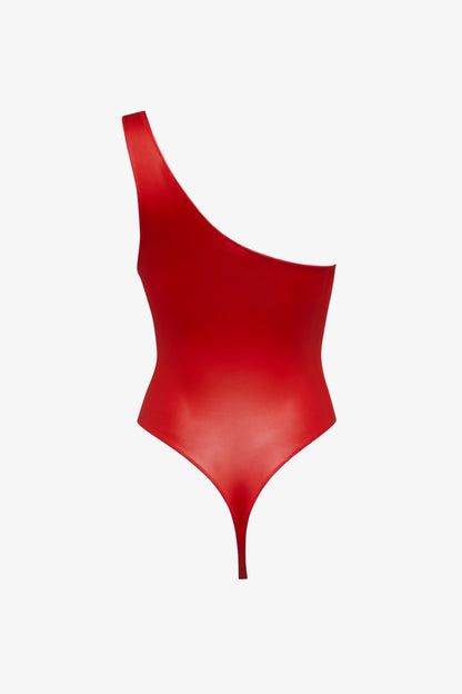 Asymmetrical One-Piece Swimsuit - Splash