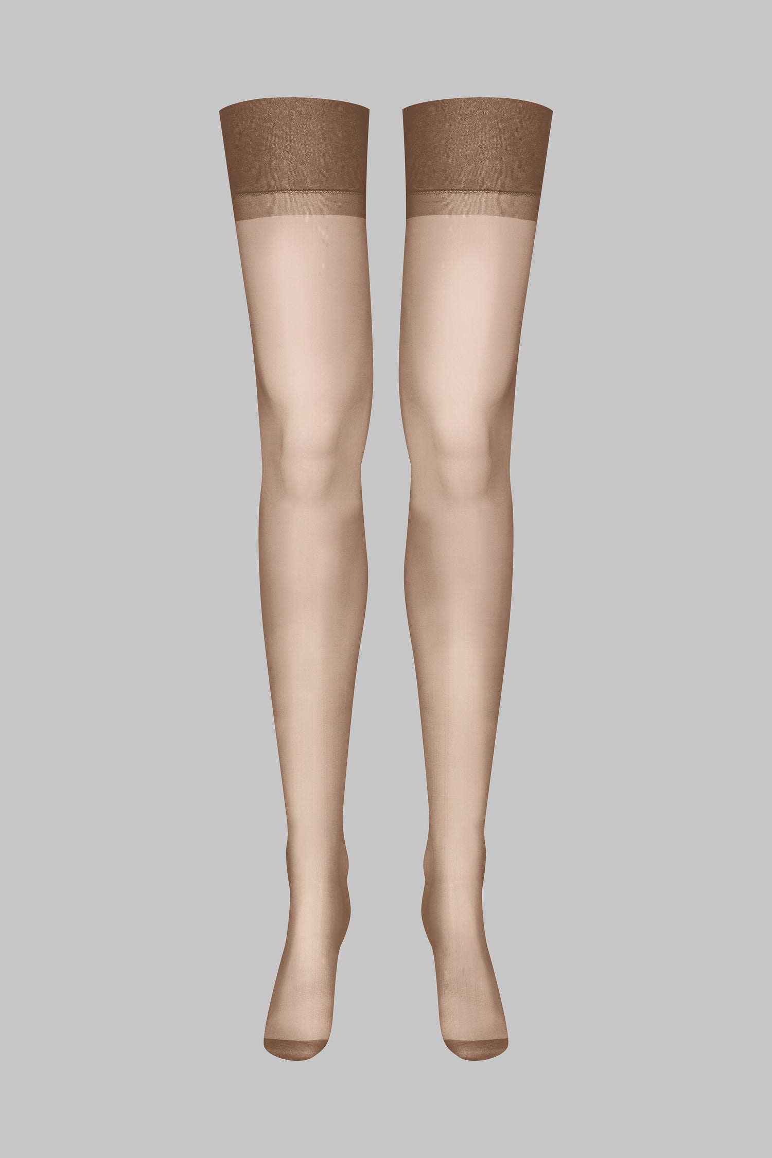 Nylon stockings 15D - Brown - LEGWEAR