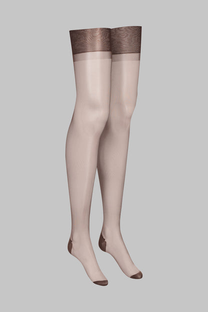 Authentic neon seamed nylon stockings 15D - LEGWEAR