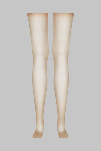 Cut and curled sheer stockings 20D - LEGWEAR