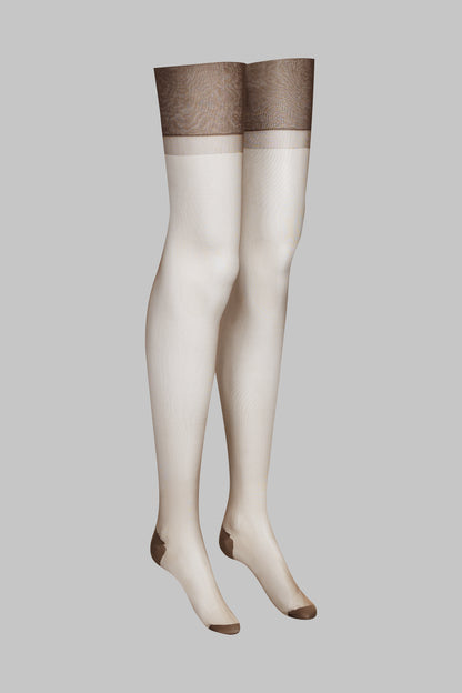 Authentic neon seamed nylon stockings 15D - LEGWEAR