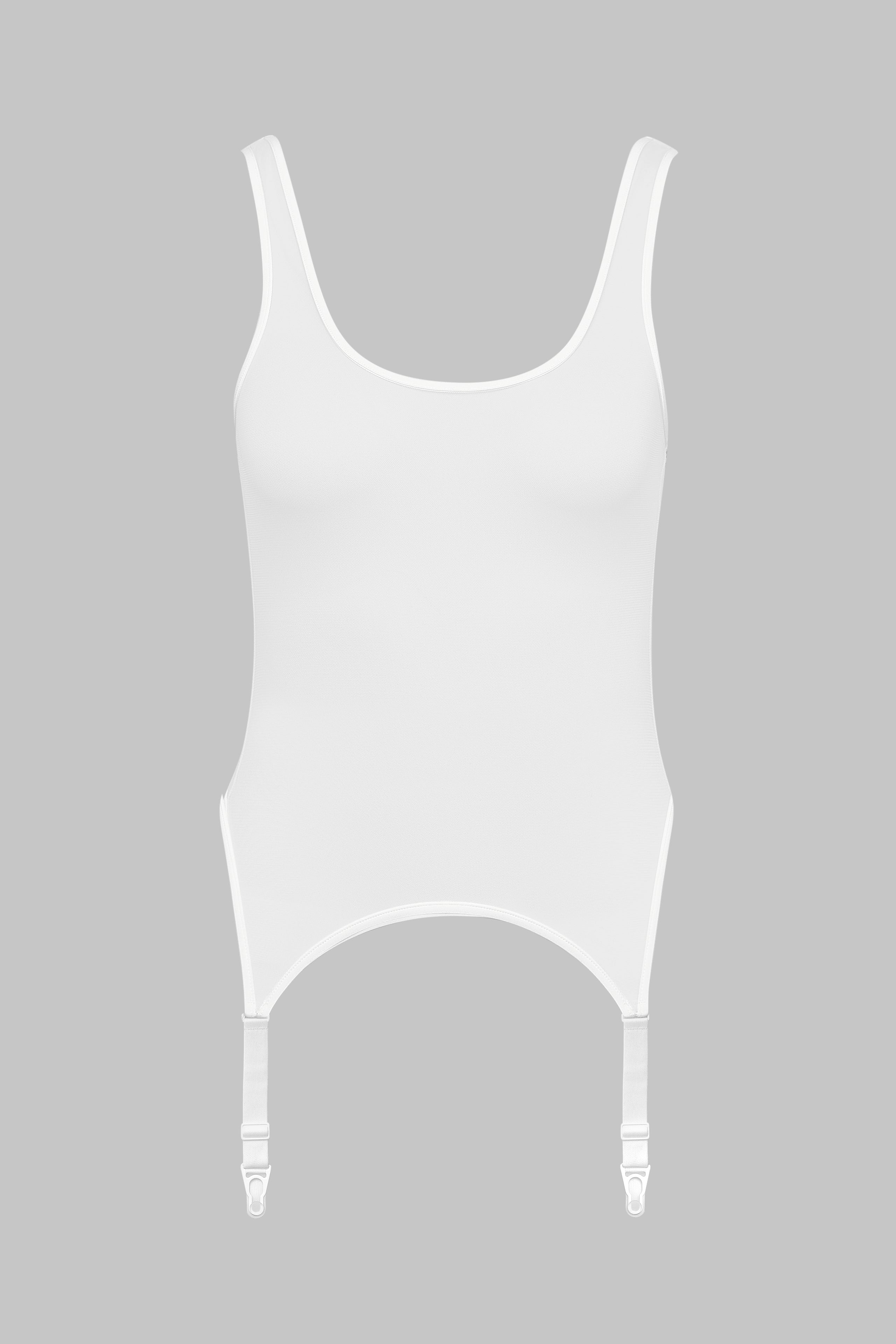 Strappy Jumpsuit with Garters - Pure Tentation
