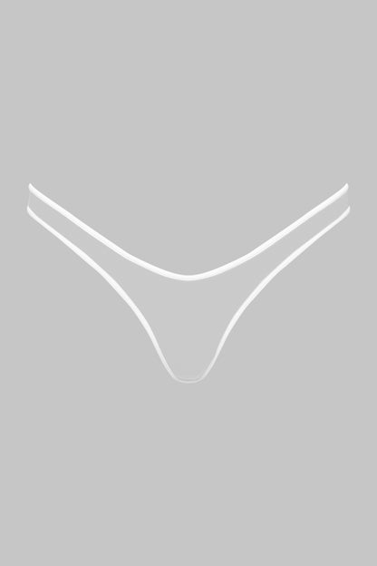 Sheer High-Cut Thong - Pure Tentation