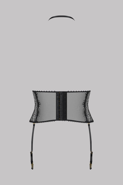 Waist cinched with suspenders - Accroche Cœur