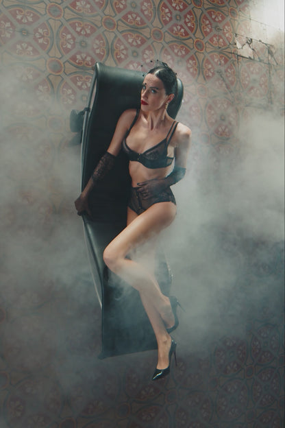 High waist panty with harness - Inspiration Divine