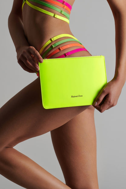 leather-pouch-neon-yellow-maison-close