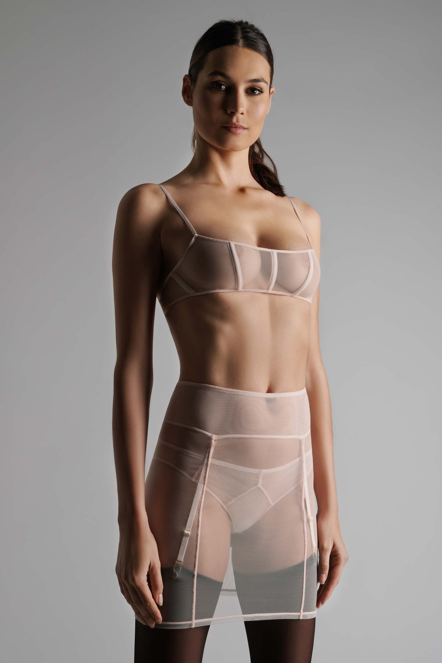 Skirt with Suspenders - L&