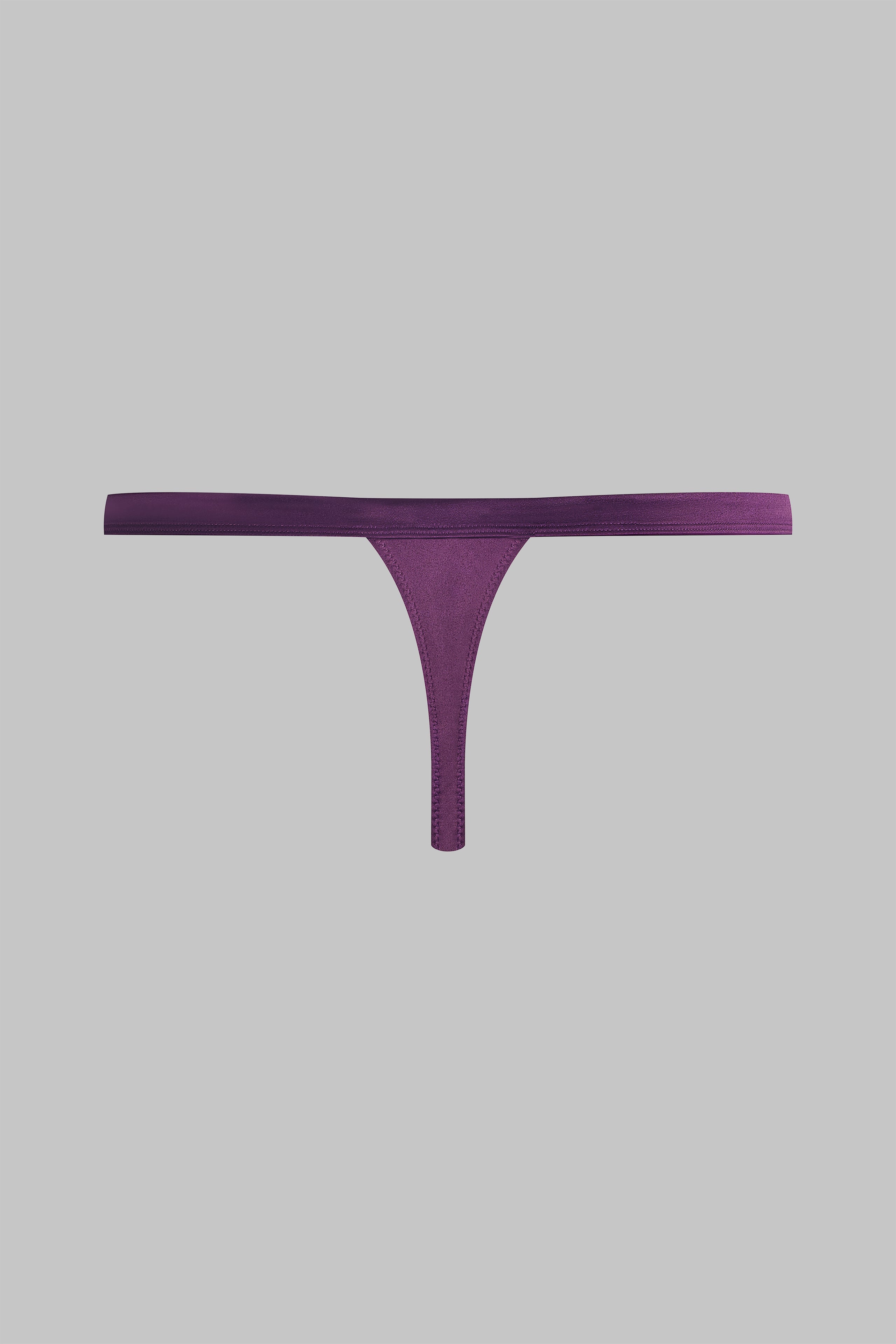 Maison Close S (UK 6-8) L'Amoureuse Purple Mini Thong