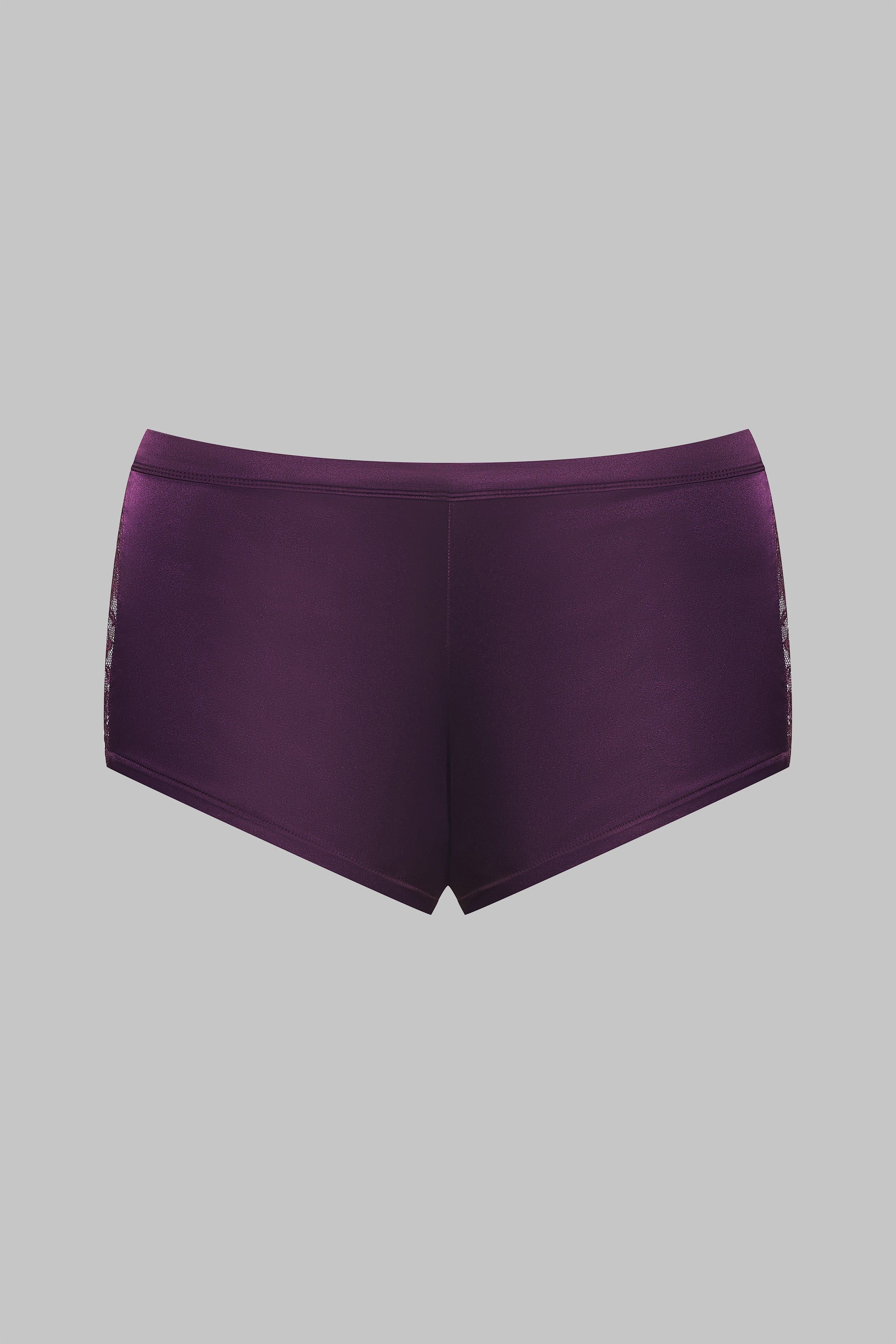 Mini Shorts - Villa Satine - Purple – Maison Close