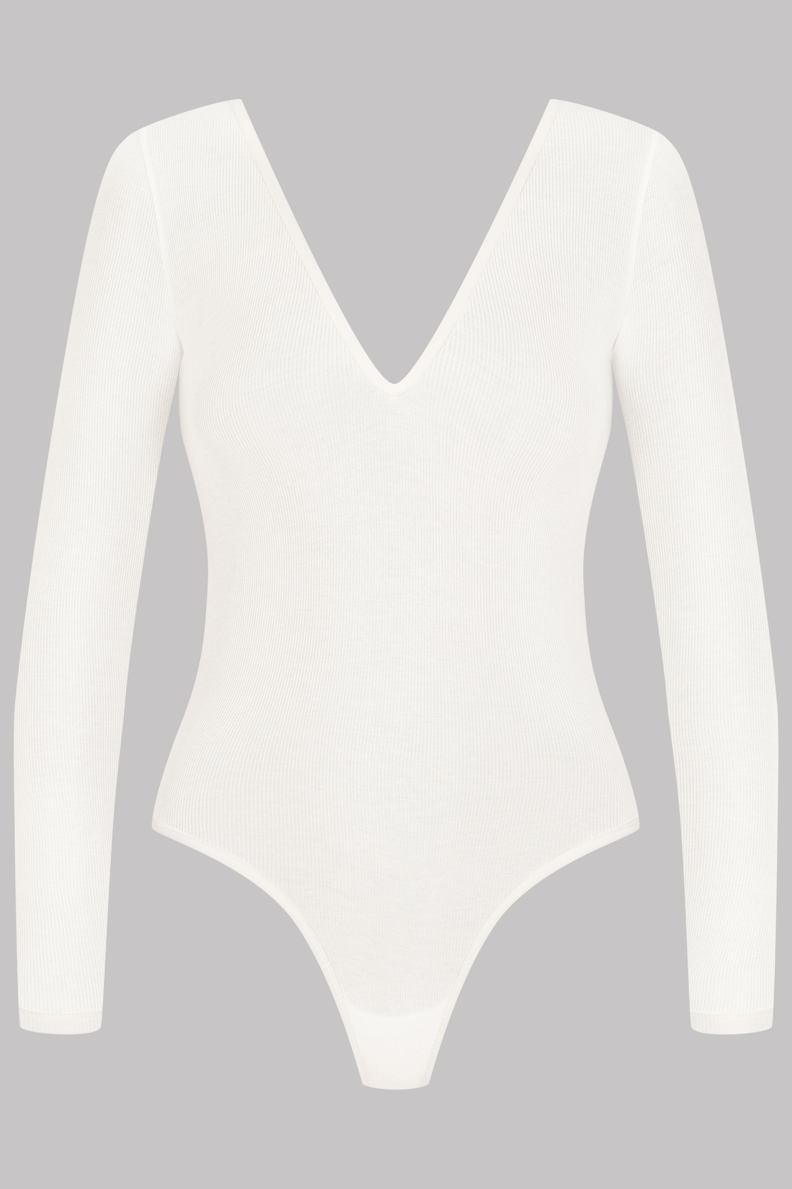 Long sleeves thong body - La Femme Amazone